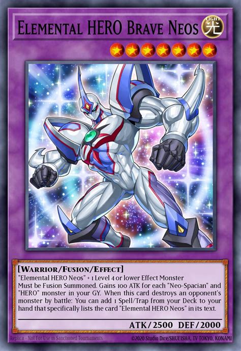 Elemental HERO Neos Card Profile : Official Yu.